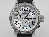 Horloge, tw steel, tw54 (grandeur) chronograph, grijs / chroom - afbeelding 5 van  9