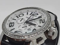 Horloge, tw steel, tw54 (grandeur) chronograph, grijs / chroom - afbeelding 8 van  9