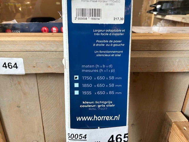 Horrex plissé hordeur - afbeelding 3 van  4