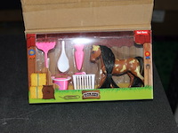 Horse speelgoed setje bruin in ds 14 - afbeelding 1 van  3