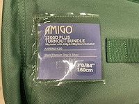 Horseware amigo 1200d plus turnout 160cm aardm2-kji0-84 liner bundel - afbeelding 6 van  7
