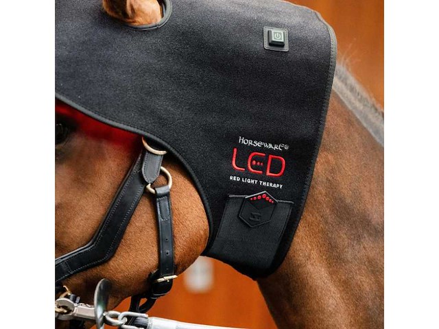 Horseware fu tlhnt1-kk00-fu led rood licht therapie poll cap - afbeelding 2 van  7