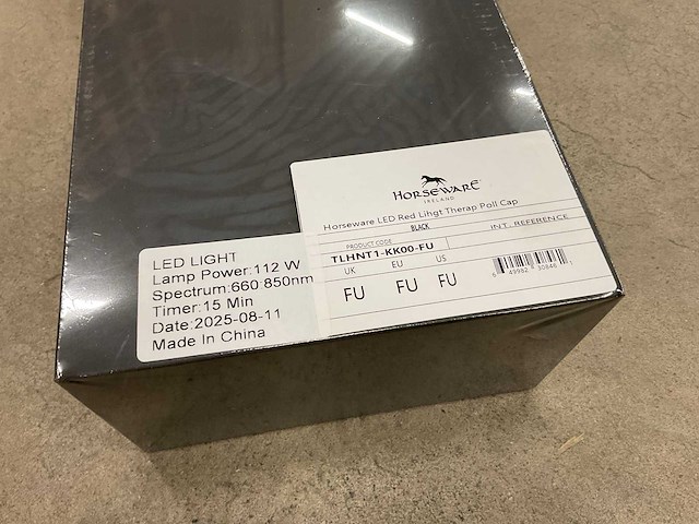 Horseware fu tlhnt1-kk00-fu led rood licht therapie poll cap - afbeelding 7 van  7