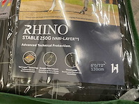 Horseware rhino stable 250g 130cm abbv82-kiwi-72 staldeken - afbeelding 3 van  4