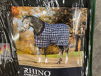 Horseware rhino stable 250g 130cm abbv82-kiwi-72 staldeken - afbeelding 2 van  4