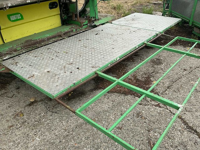 Hortech/hortus zelfsnijdende zelfrijdende oogstplatform/oogstwagen - afbeelding 9 van  33