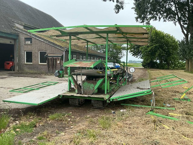 Hortech/hortus zelfsnijdende zelfrijdende oogstplatform/oogstwagen - afbeelding 5 van  9