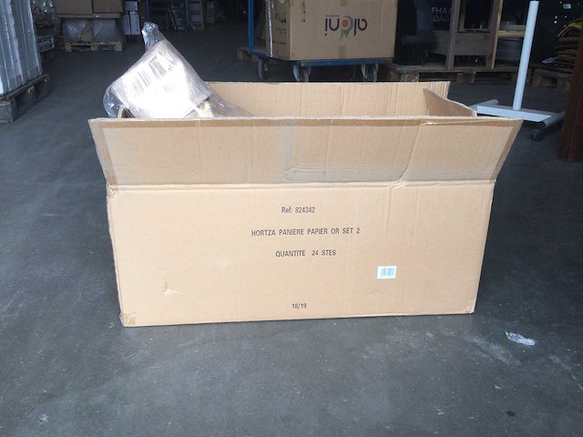 Hortza - douche- bad opbergmandjes (24x) - afbeelding 2 van  4