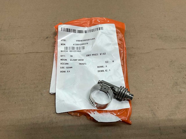 Hose clamp (20x) - afbeelding 1 van  3