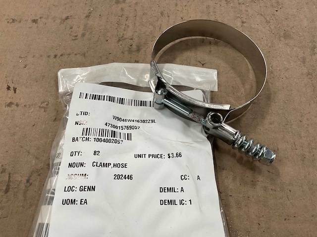 Hose clamp (82x) - afbeelding 5 van  5