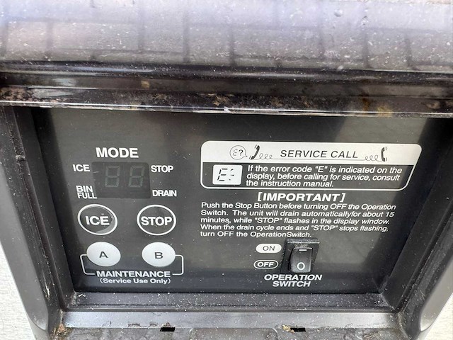 Hoshizaki - fm 80 - scherfijsmachine - afbeelding 3 van  5