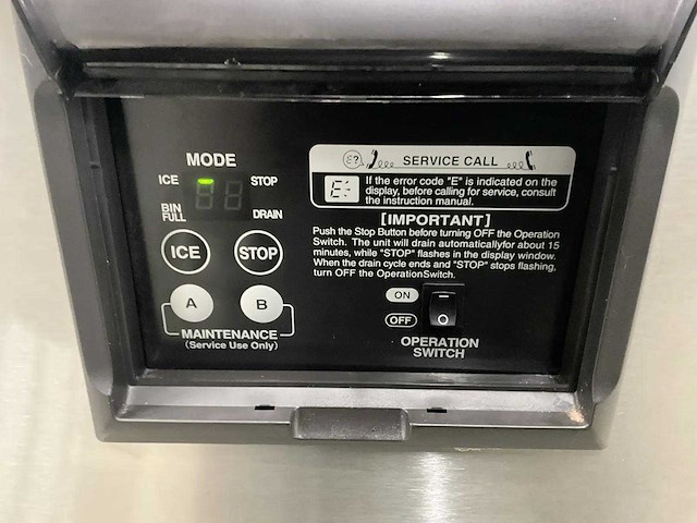 Hoshizaki - fm-80ke-hc - schilferijsmachine - afbeelding 6 van  8