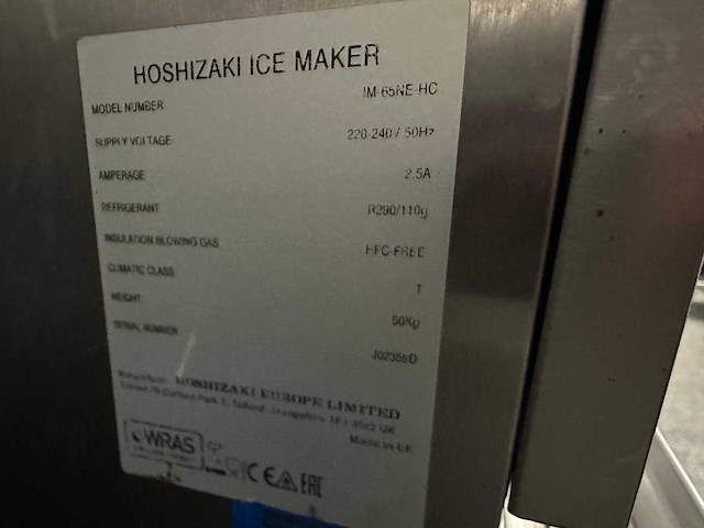 Hoshizaki - im-65ne-hc - ice cube machine - afbeelding 4 van  4