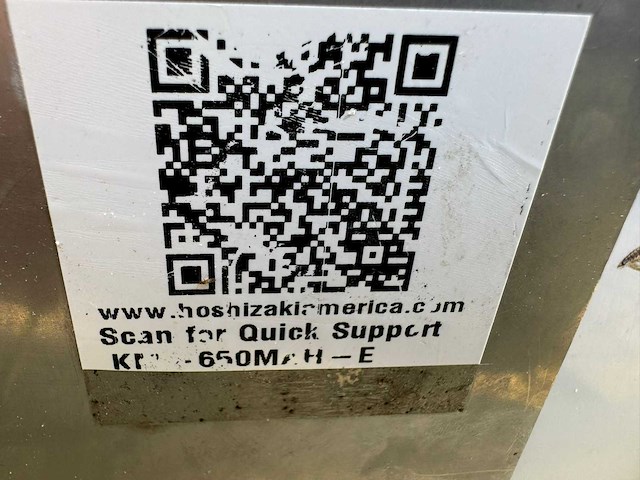 Hoshizaki - km 650 - ijsmachine - afbeelding 2 van  2