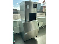 Hoshizaki fm-170ake-n-sb ijsblokjesmachine met bunker - afbeelding 2 van  7