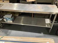 Hospitality & catering, mobile rvs werktafel
