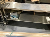 Hospitality & catering, mobile rvs werktafel - afbeelding 2 van  3