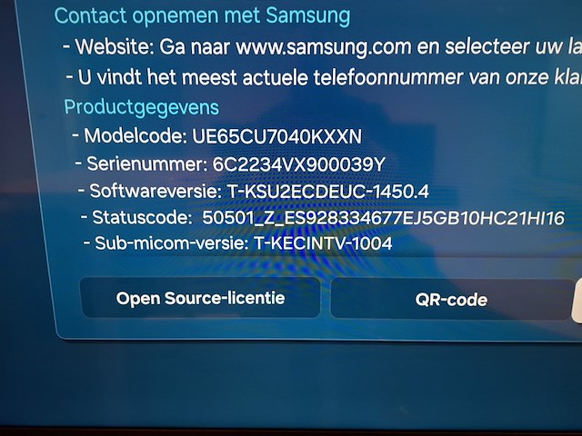 Hospitality tv op standaard samsung, ue65cu7040kxxn - afbeelding 3 van  7