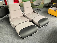 Hosu loungestoel (2x) - afbeelding 1 van  2