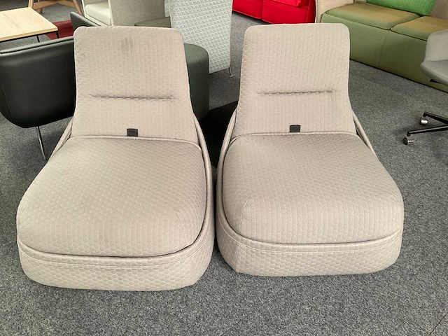 Hosu loungestoel (2x) - afbeelding 2 van  2