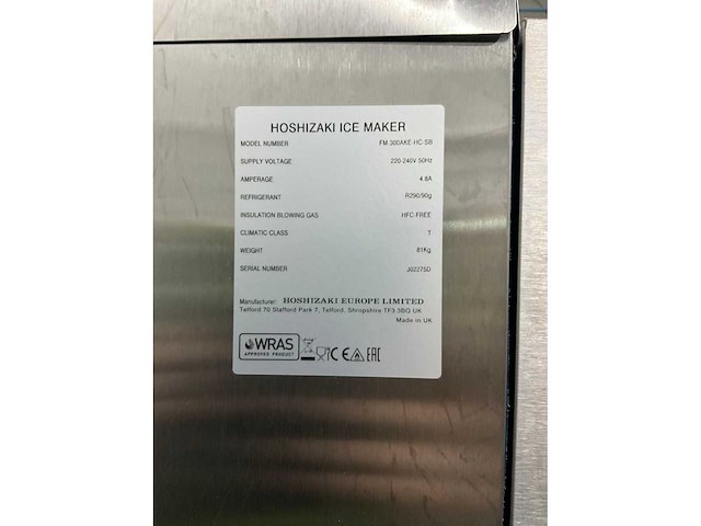 Hoszizaki fm-300ake hc-sb crushed ice machine - afbeelding 4 van  7