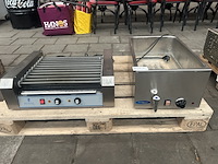 Hot dog grill, warmhoudbak, royal catering - afbeelding 1 van  8
