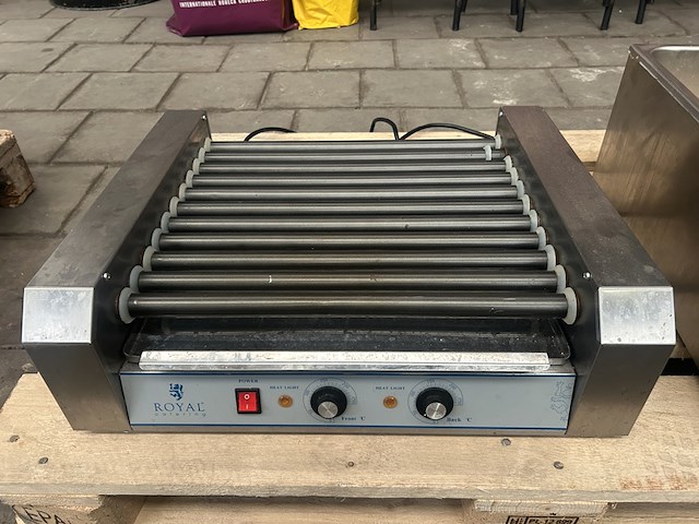 Hot dog grill, warmhoudbak, royal catering - afbeelding 2 van  8