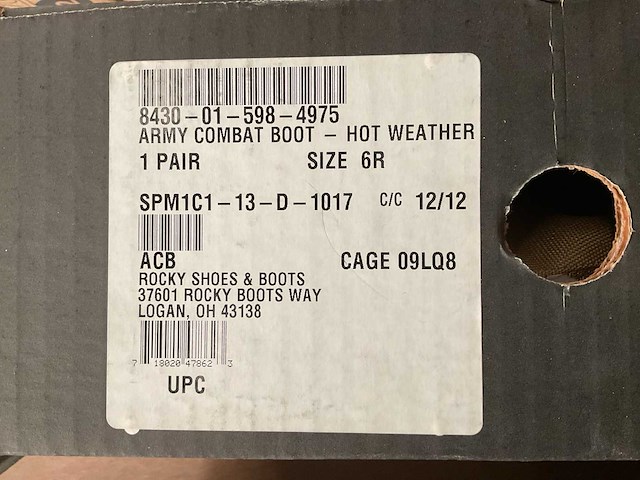 Hot weather combat boot - afbeelding 3 van  3