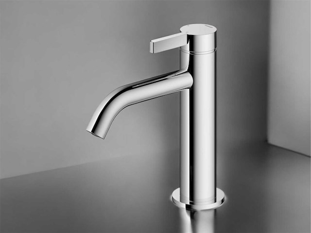 Hotbath - ace - wastafelkraan laag model chroom - afbeelding 1 van  4