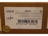 Hotbath - cobber (cb016) - - thermostatische douchekraan - afbeelding 2 van  4