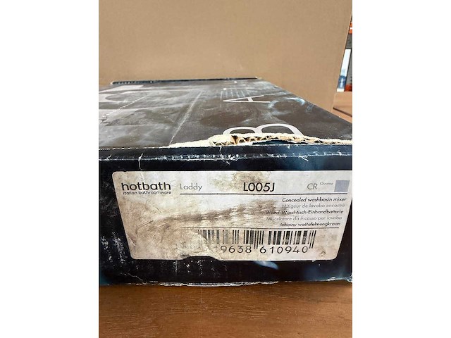 Hotbath - laddy l005j - inbouw wastafelmengkraan - afbeelding 3 van  4