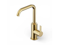 Hotbath ace wastafelkraan geborsteld messing pvd