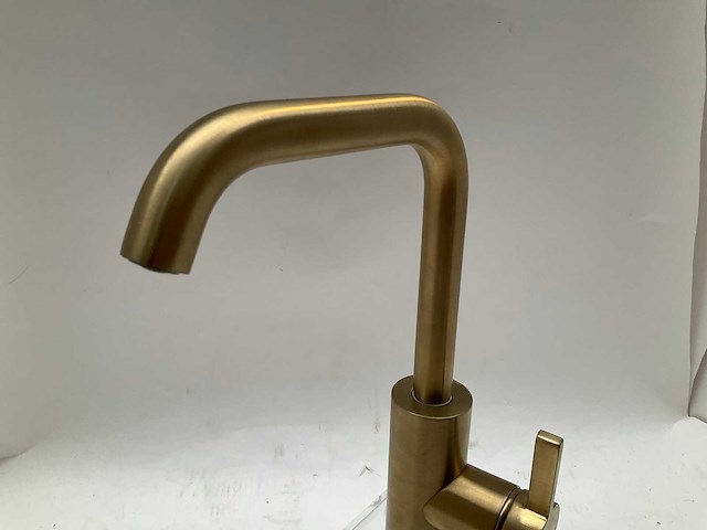 Hotbath ace wastafelkraan geborsteld messing pvd - afbeelding 3 van  8