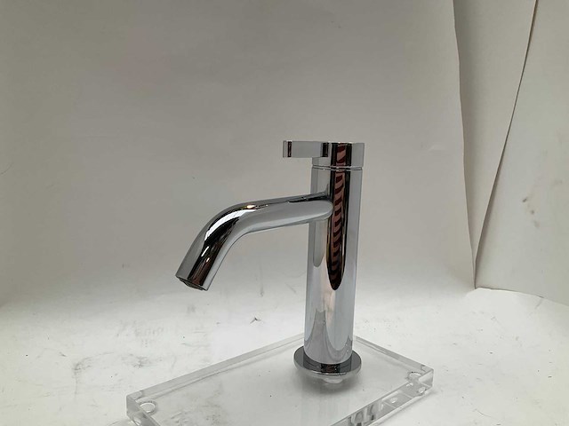Hotbath ace wastafelkraan laag model chroom - afbeelding 1 van  6