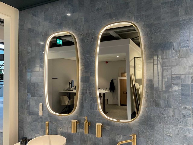 Hotbath badkamerspiegel ovaal (2x) - afbeelding 1 van  6