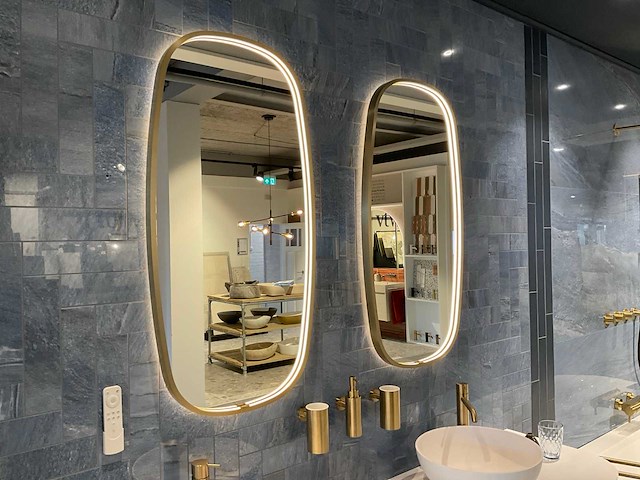 Hotbath badkamerspiegel ovaal (2x) - afbeelding 2 van  6