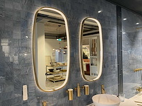 Hotbath badkamerspiegel ovaal (2x) - afbeelding 2 van  6