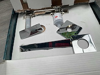 Hotbath bro br005 inbouw wastafelmengkraan chroom - afbeelding 2 van  2