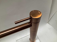 Hotbath buddy hoge wastafelkraan brushed copper pvd - afbeelding 2 van  6