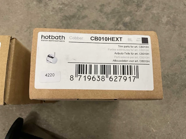 Hotbath cb010h inbouw wastafelkraan - afbeelding 3 van  3