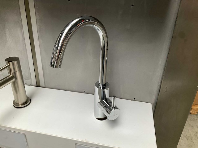 Hotbath laddy wastafelmengkraan 28cm chroom - afbeelding 2 van  6