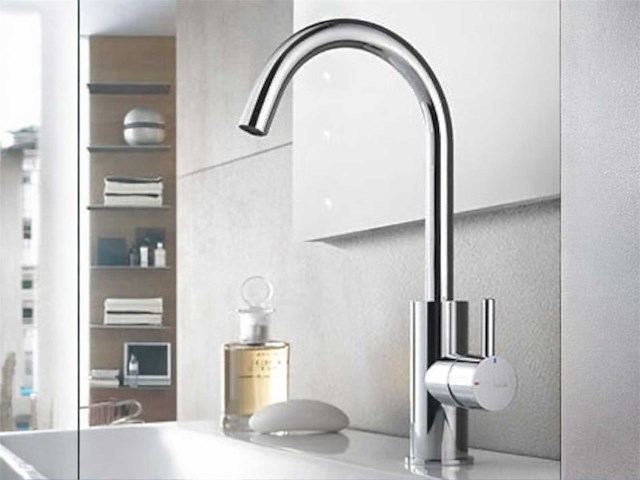 Hotbath laddy wastafelmengkraan 28cm chroom - afbeelding 1 van  6