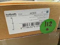 Hotbath mate m305 glijstang 90cm met geïntegreerde uitlaat chroom - afbeelding 2 van  2