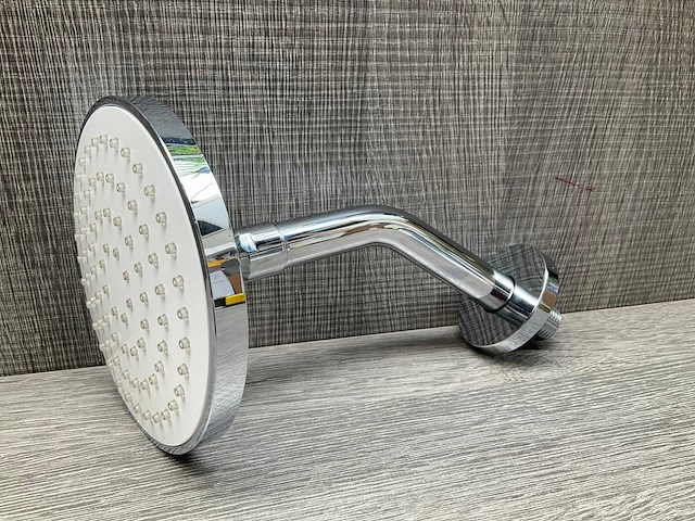 Hotbath mate m385 hoofddouche wandmodel 13cm chroom - afbeelding 1 van  3