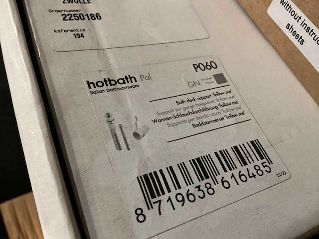 Hotbath sanitair accessoire (24x) - afbeelding 7 van  19