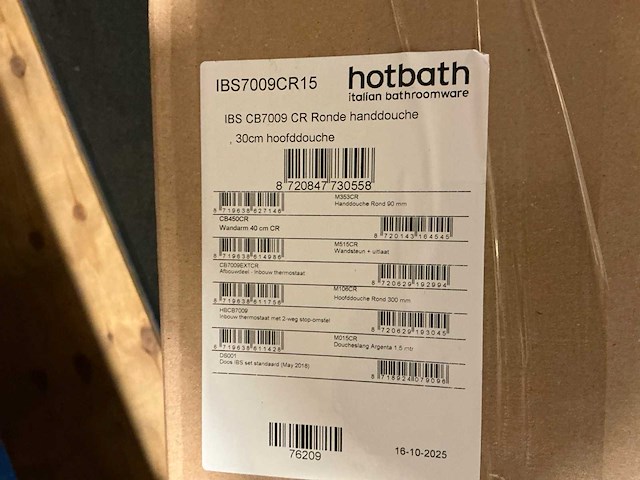 Hotbath sanitair accessoire (6x) - afbeelding 7 van  8