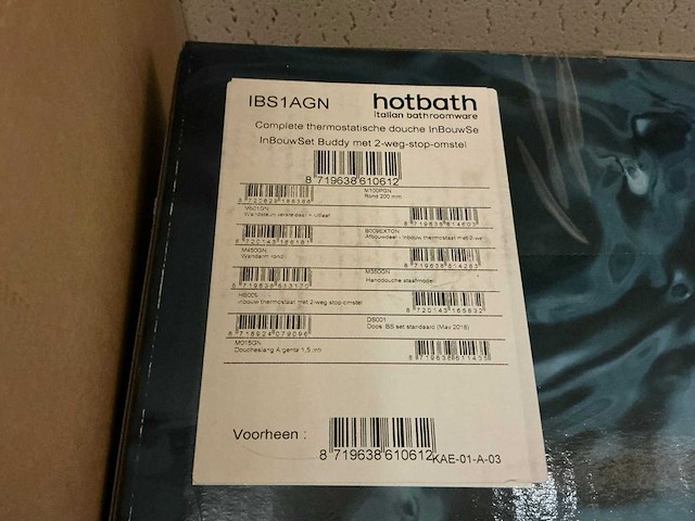 Hotbath sanitair accessoire (8x) - afbeelding 3 van  9