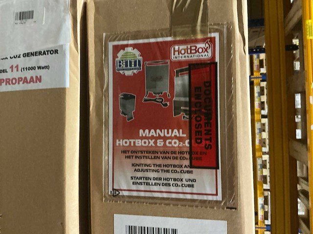Hotbox 1620 aardgas co2 generator - afbeelding 3 van  3
