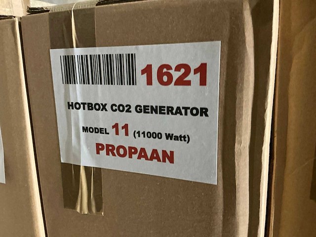 Hotbox 1621 propaan co2 generator - afbeelding 3 van  3