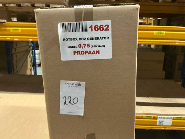 Hotbox 1662 propaan co2 generator - afbeelding 3 van  3